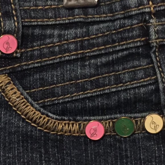 Baby Phat Baby Girl Jeans Size 24 Months - Picture 4 of 6